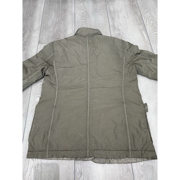 Closed Reversible Jacket Quilted Long Sleeve | Metallic Green |‎ Size Small - Picture 15 of 16